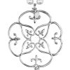 Schmuck Trachtenland | Lange Perlenkette Mit Silbernem Ornament