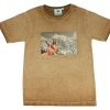 Jungen Isar-Trachten Shirts | Isar-Trachten Kinder T-Shirt Mit Edelweis | Braun