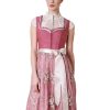 Damen KRÜGER COLLECTION Dirndl | Kruger Dirndl "Pati" Mit Spitzenschurze 116165 | Pink 70Cm