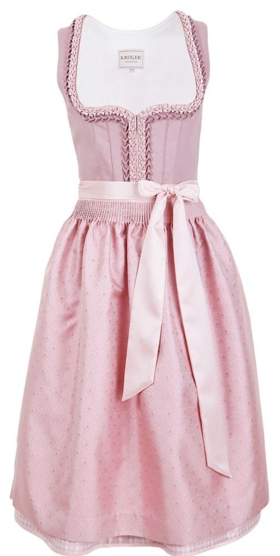 Damen Krüger Dirndl Dirndl | Kruger Collection Damen Dirndl Rosa - Rose 70Cm