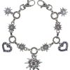 Schmuck P.S. Schuhmacher | Charivari Kette Mit Edelweis - Lila