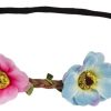 Madchen Wolkenweis Hute & Haarschmuck | Blumen Haarband Mit Anemonen - Mehrfarbig