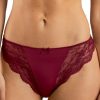 Damen Nina von C. Unters Dirndl | Nina Von C. Spitzen String Tanga 48101971 | Burgund