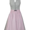 Damen MarJo Dirndl | Marjo Dirndl "Selene" Traditionell 573358 | Lindgrun Rose - 58Cm