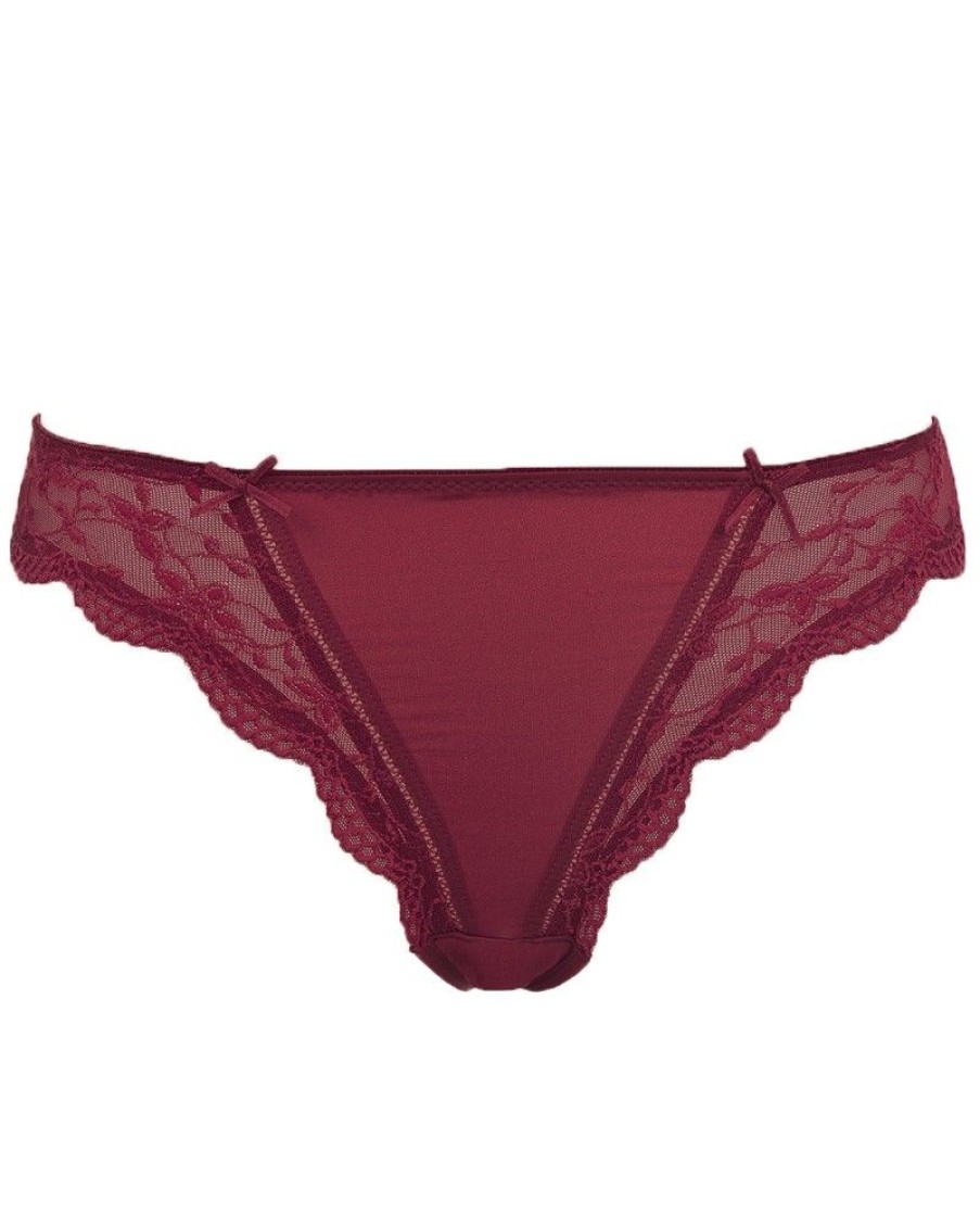 Damen Nina von C. Unters Dirndl | Nina Von C. String "Silver Edition" 48100971 | Bordeaux