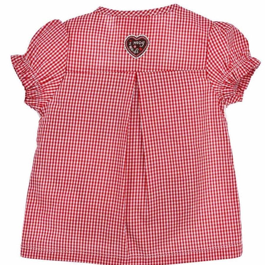 Madchen BONDI Fur´S Baby | Bondi Baby Madchen T-Shirt "Bambi" 86753 | Weis Rot