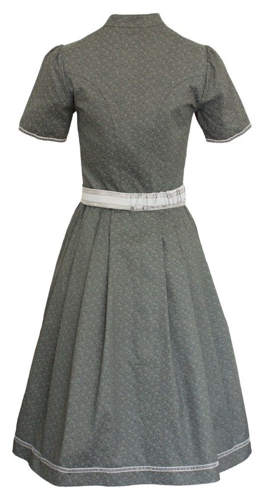 Damen Trachten Deiser Dirndl | Trachten Deiser Damen Dirndl Nina D822020 - Anthrazit Grau 65Cm