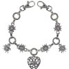 Schmuck P.S. Schuhmacher | Charivari Kette Mit Herz - Flieder