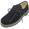 Herren Maddox Haferlschuhe | Maddox Herren Haferlschuhe "Altdorf" Veloursleder | Schwarz