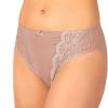 Damen Nina von C. Unters Dirndl | Nina Von C. Jazzpant "Silver Edition" 4821971 | Hazelnut