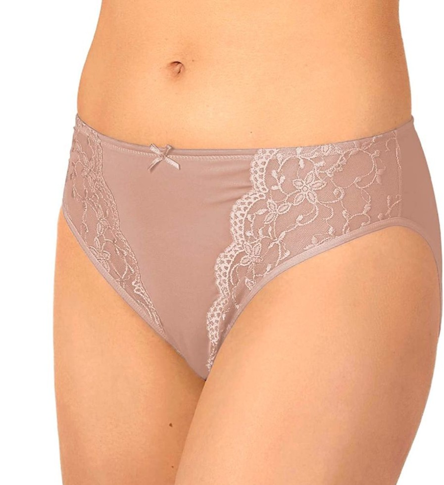 Damen Nina von C. Unters Dirndl | Nina Von C. Jazzpant "Silver Edition" 4821971 | Hazelnut