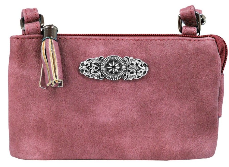 Damen Trachtenland Handtaschen | Trachten Handtasche "Sofia" - Dirndl Umhangetasche | Beere