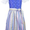 Madchen Isar-Trachten Dirndl | Isar-Trachten Kinder Dirndl "Naomi" 3-Tlg. | Blau