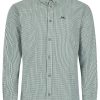 Herren Maddox Hemden | Maddox Kariertes Trachtenhemd Button Down - Hemd-47 | Grun