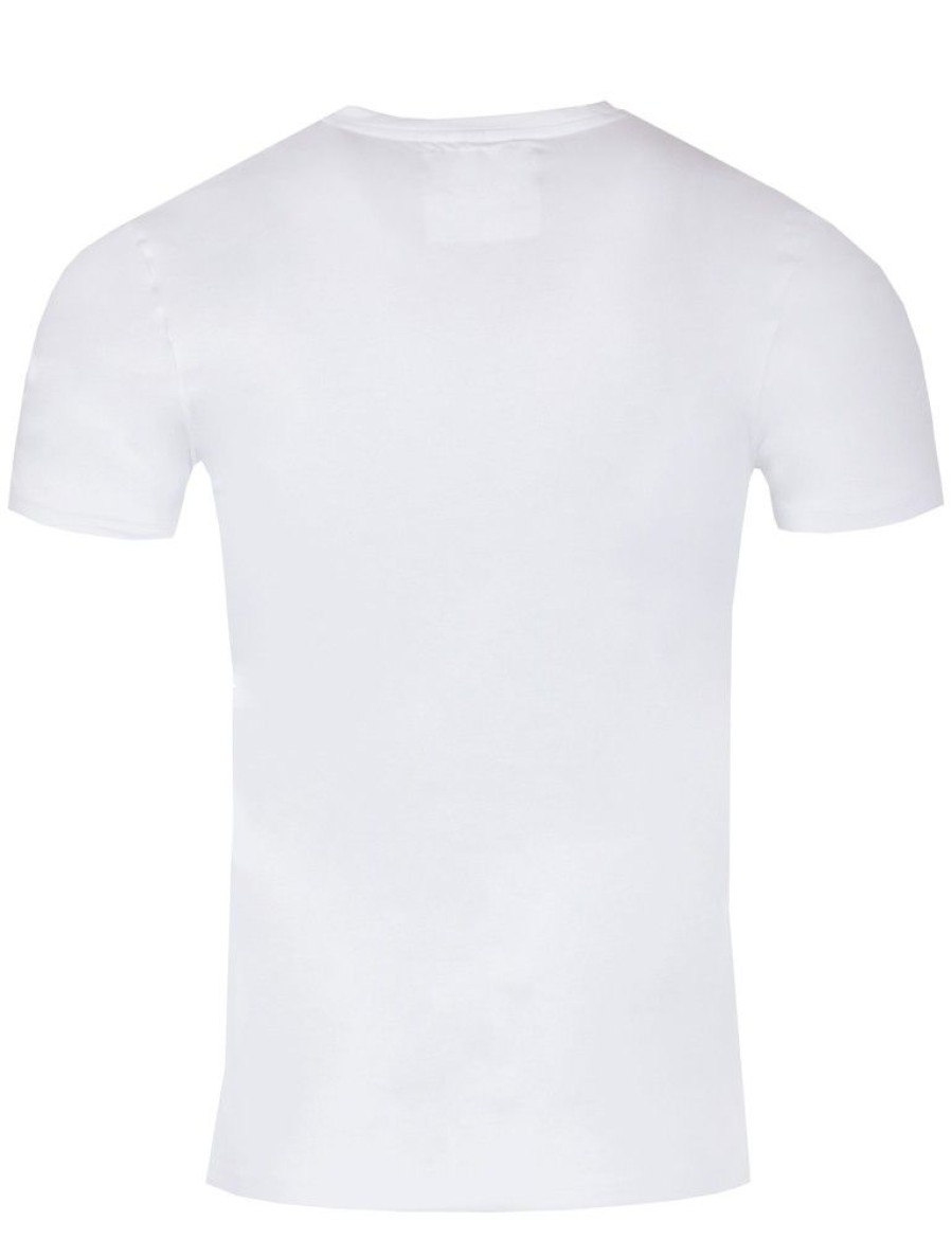 Herren MarJo Shirts | Marjo Herren Trachtenshirt "Guido" Mit Hirschmotiv | Edelweis