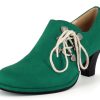 Damen Andrea Conti Pumps | Hirschkogel By Andrea Conti - Trachten Pumps Alexandra Mit Schnurung - Smaragd