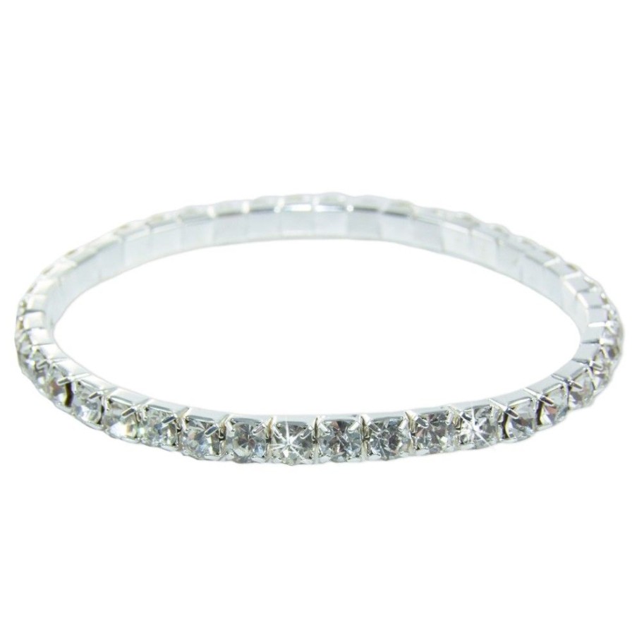 Schmuck Trachtenland | Silbernes Strass Armband Brilliance | 1-Reihig