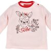 Madchen BONDI Fur´S Baby | Bondi Langarmshirt Fur Madchen Mit Reh Kitz "Suse" 86429 | Rosa