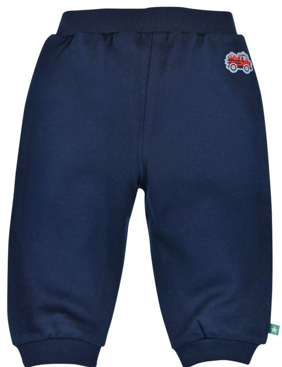 Jungen BONDI Fur´S Baby | Bondi Baby Jogginghose "My Toys" 93656 | Navy