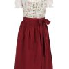 Madchen Maddox Dirndl | Maddox Kinder Dirndl "Elli" 3-Tlg. | Blumchen Hellblau Beere