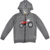 Jungen BONDI Jacken | Bondi Kapuzenjacke "Traktor" Fur Kinder 33184 | Hoodie Anthrazit