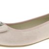 Damen Hirschkogel Ballerinas | Hirschkogel Damen Ballerinas "Lea" Mit Zierschnalle 3005707 Leder Schuhe - Rosa