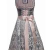 Damen MarJo Dirndl | Marjo Dirndl "Eleonora" Spitzenschurze 594765 | Grun Rosa - 65 Cm