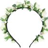 Madchen Trachtenland Hute & Haarschmuck | Blumen Haarreif "Sabia" Mit Rosen Und Bluten | Creme Weis